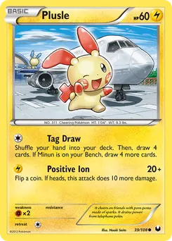 Plusle #39, Dark Explorers