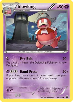 Slowking #49, Reverse Foil