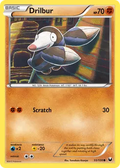 Drilbur #55, Dark Explorers