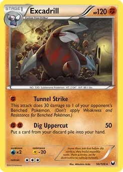Excadrill #56, Dark Explorers