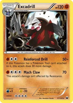 Excadrill #57, Dark Explorers