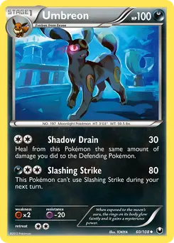 Umbreon #60, Cross-Hatch Holo Spring Regional Championships Promo
