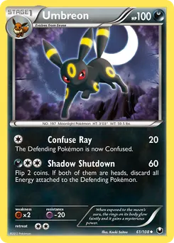 Umbreon #61, Reverse Foil