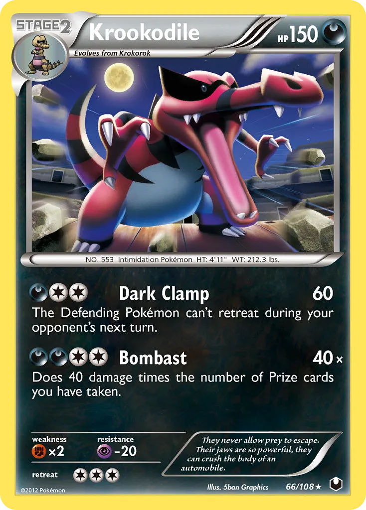 Krookodile #66, Dark Explorers