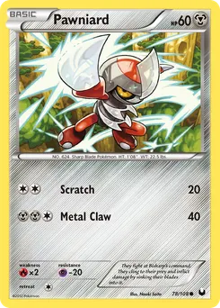 Pawniard #78, Reverse Foil