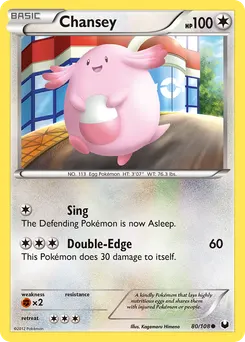 Chansey #80, Dark Explorers