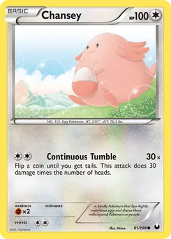 Chansey #81, Dark Explorers