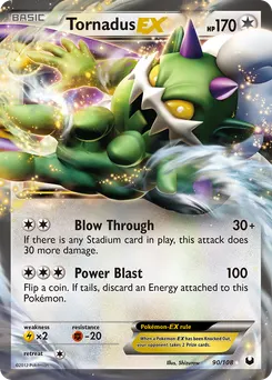 Tornadus-EX #90, Standard