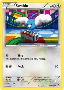 Swablu #104, Reverse Foil
