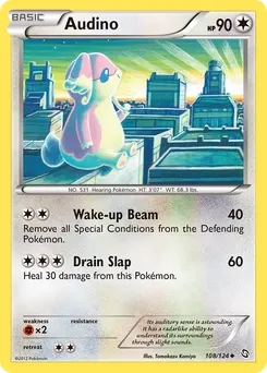 Audino #108, Dragons Exalted
