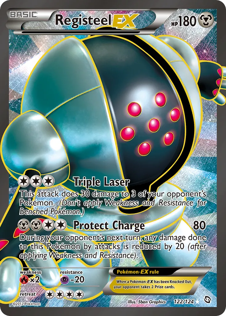 Registeel-EX #122, Dragons Exalted