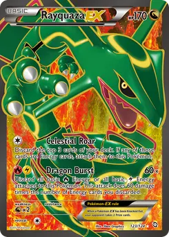 Rayquaza-EX #123, Standard