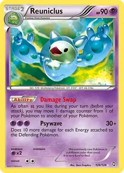 Reuniclus #126, Standard