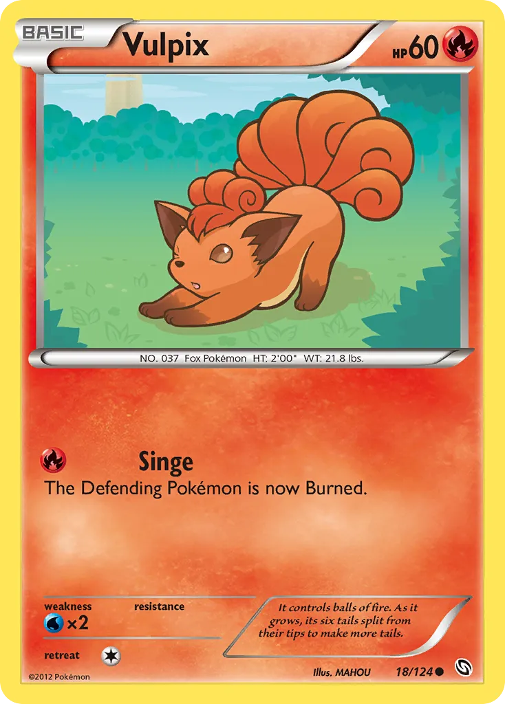 Vulpix #18, Dragons Exalted