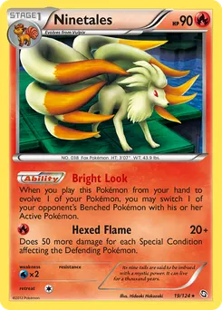 Ninetales #19, Reverse Foil