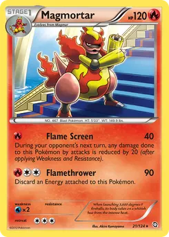 Magmortar #21, Reverse Foil