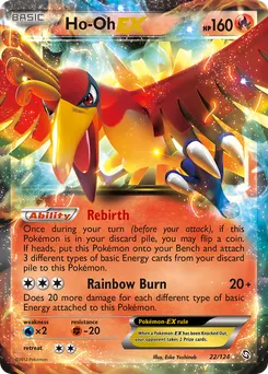 Ho-Oh-EX #22, Standard