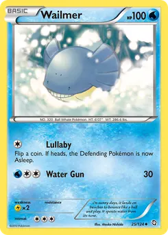 Wailmer #25, Reverse Foil