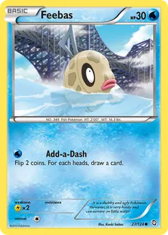 Feebas #27, Reverse Foil