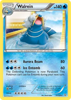 Walrein #31, Reverse Foil