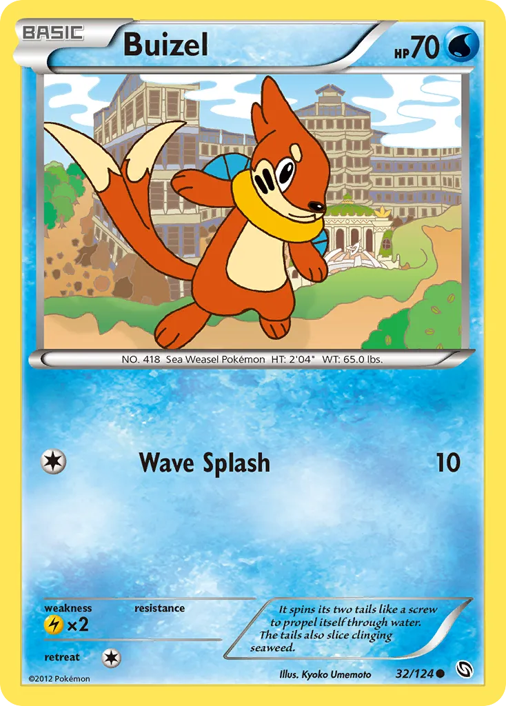 Buizel #32, Dragons Exalted