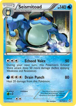 Seismitoad #36, Reverse Foil