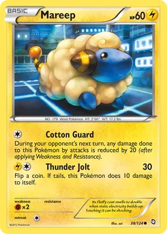 Mareep #38, Reverse Foil