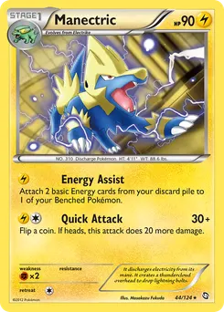 Manectric #44, Reverse Foil