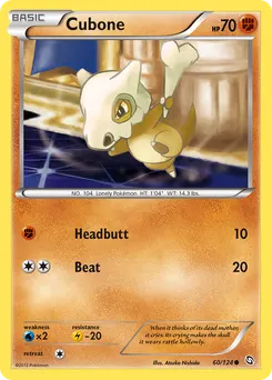 Cubone #60, Reverse Foil
