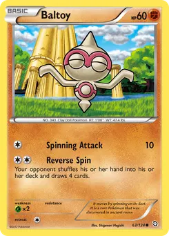 Baltoy #63, Reverse Foil