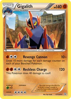 Gigalith #67, Reverse Foil