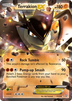 Terrakion-EX #71, Standard