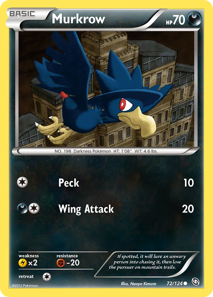 Murkrow #72, Dragons Exalted