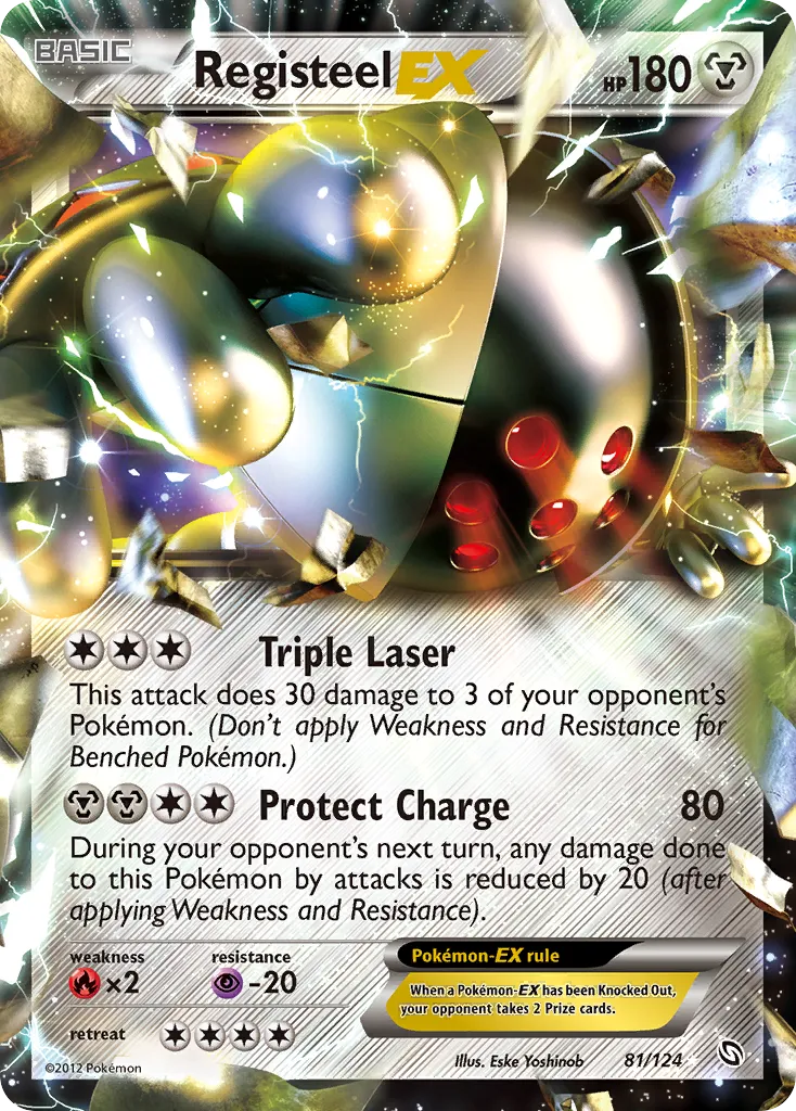 Registeel-EX #81, Dragons Exalted
