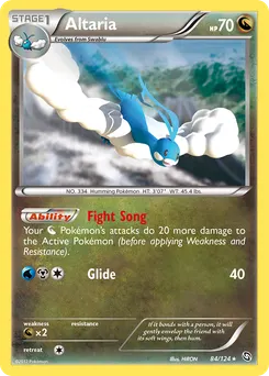 Altaria #84, Reverse Foil