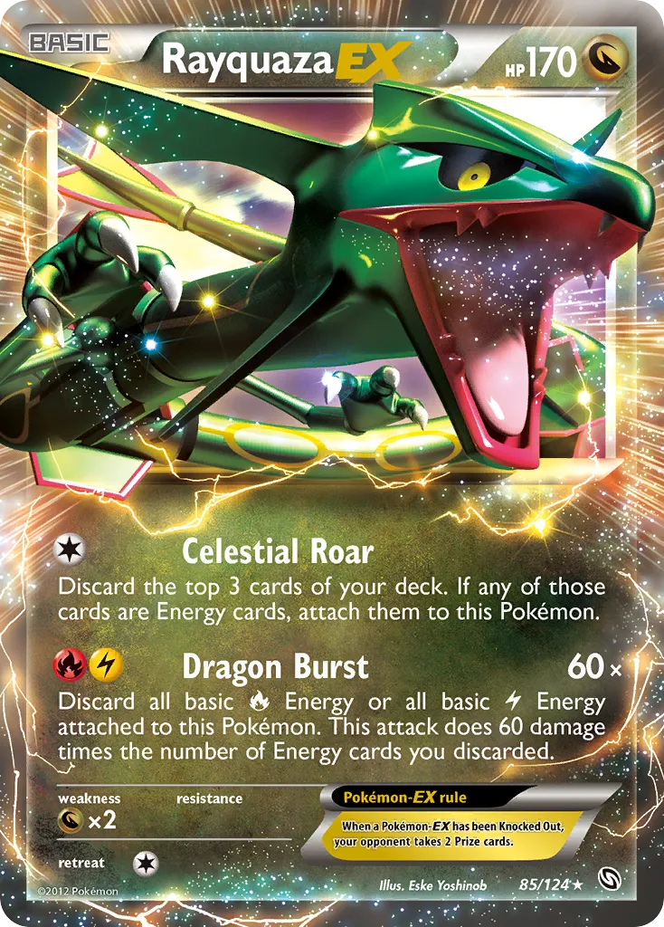 Rayquaza-EX #85, Dragons Exalted