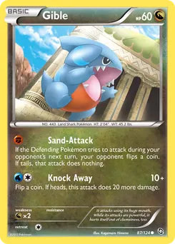 Gible #87, Reverse Foil