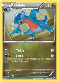Gabite #88, Reverse Foil