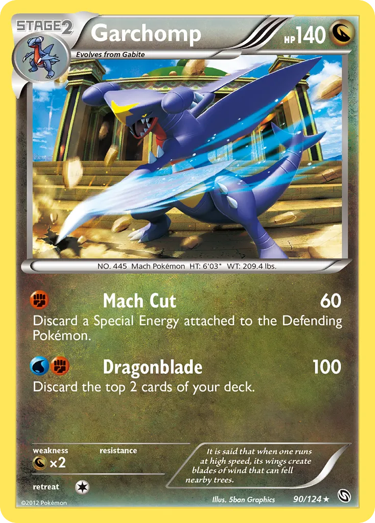 Garchomp #90, Dragons Exalted