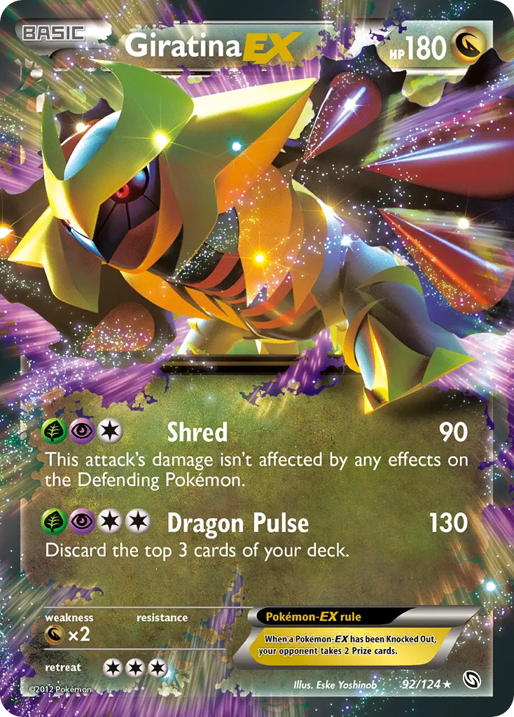 Giratina-EX #92, Dragons Exalted