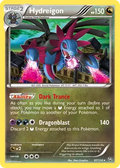 Hydreigon #97, Reverse Foil