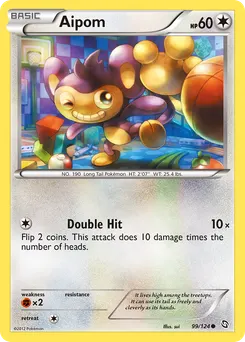 Aipom #99, Reverse Foil
