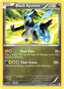 Black Kyurem #100, Cracked Ice