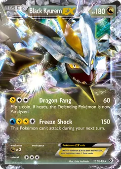 Black Kyurem-EX #101, Standard