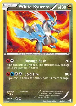 White Kyurem #102, Cracked Ice
