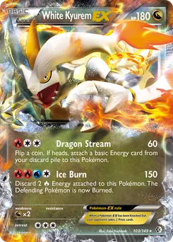 White Kyurem-EX #103, Standard