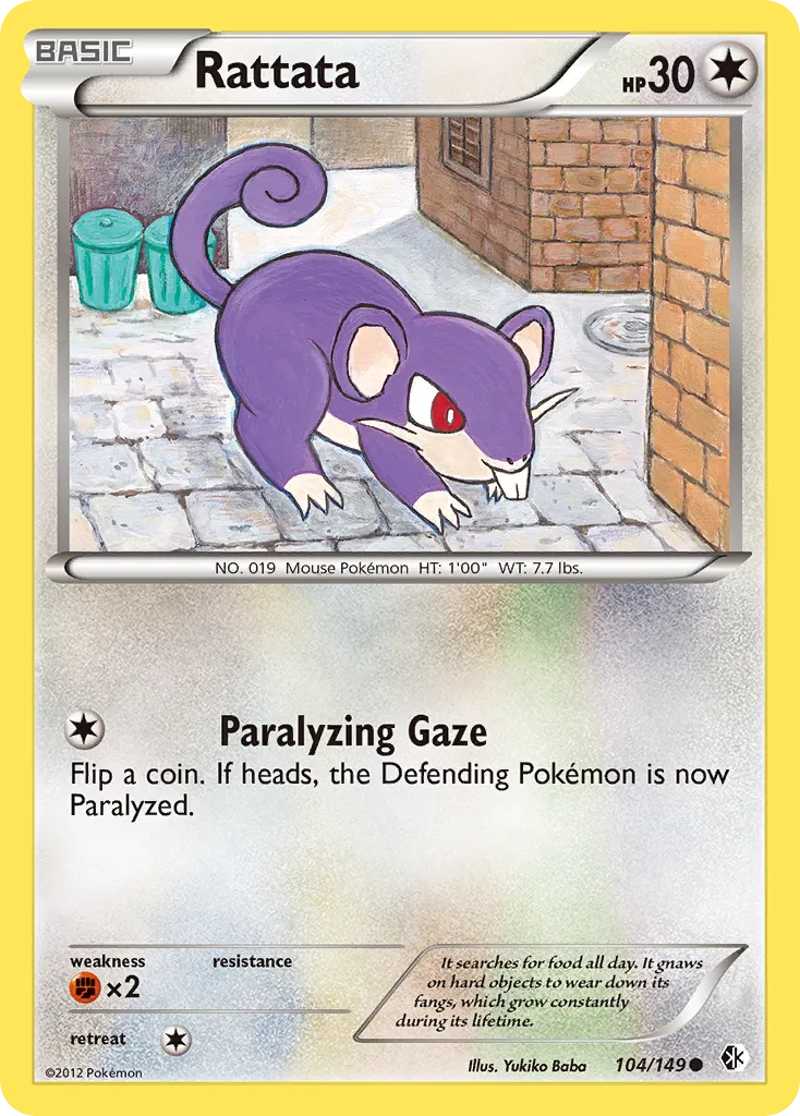Rattata #104, Boundaries Crossed