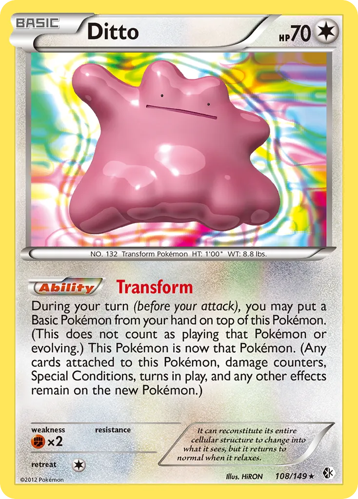 Ditto #108, Boundaries Crossed Reverse Foil