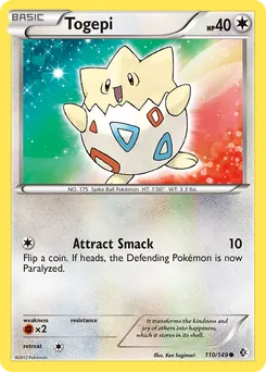 Togepi #110, Reverse Foil