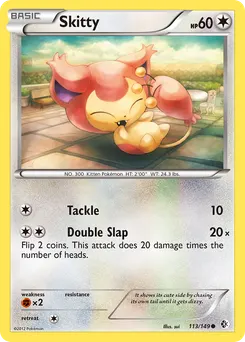 Skitty #113, Reverse Foil